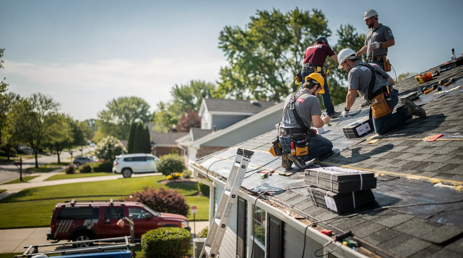 Roof Repair in Antioch, IL around you